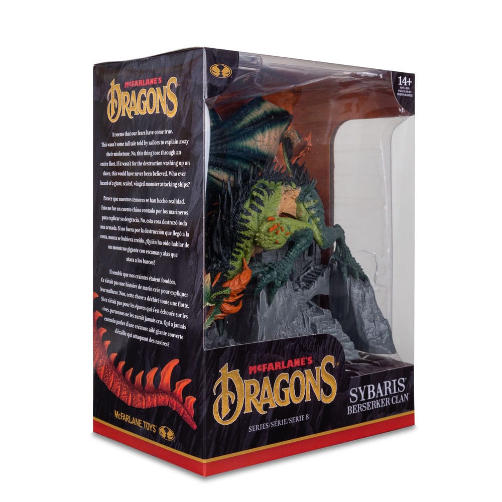 McFarlane´s Dragons série 8 figurine Berserker Clan 15 cm