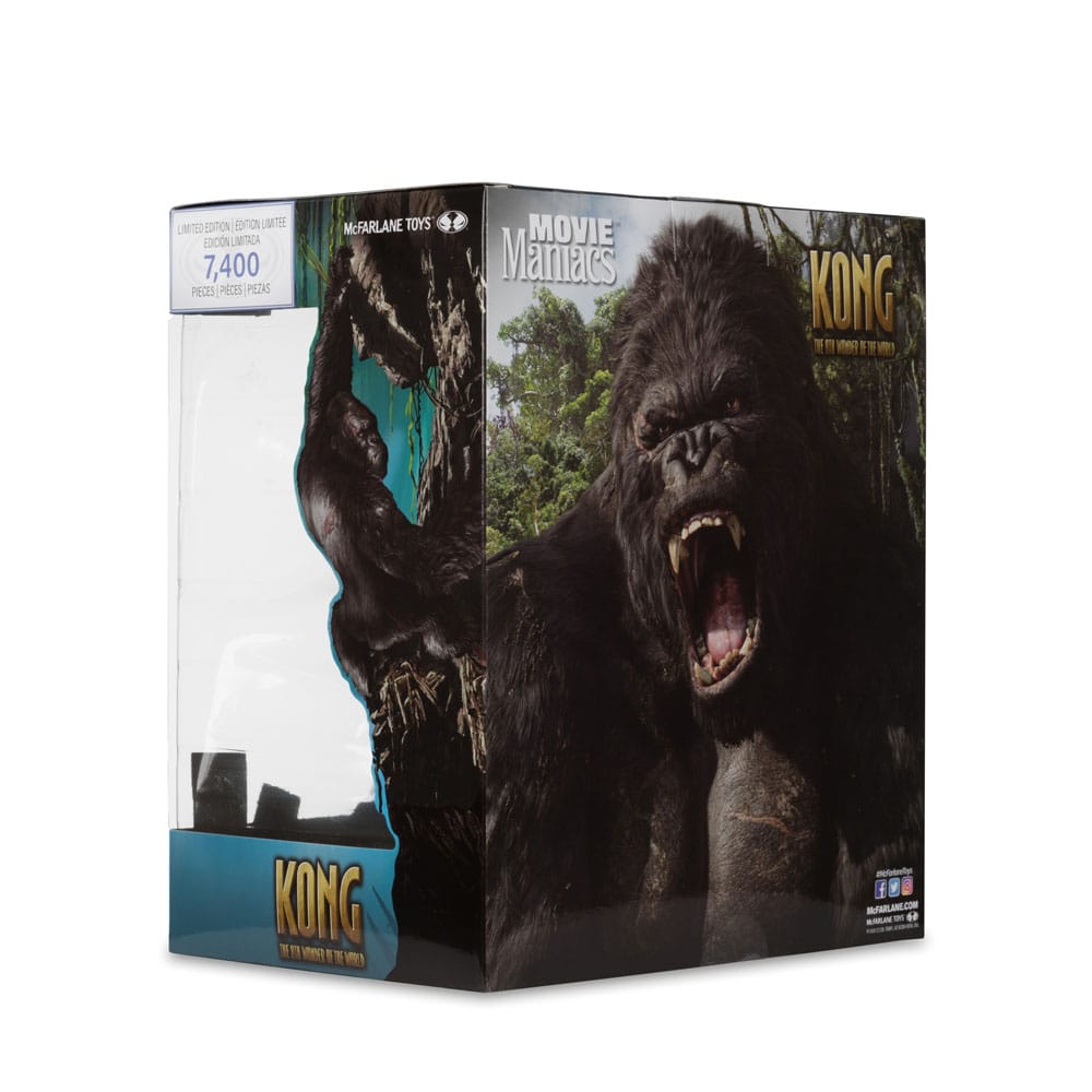 King Kong (2005) statuette PVC Movie Maniacs Kong 17 cm