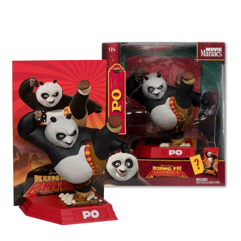 Kung Fu Panda statuette PVC Movie Maniacs Po 17 cm