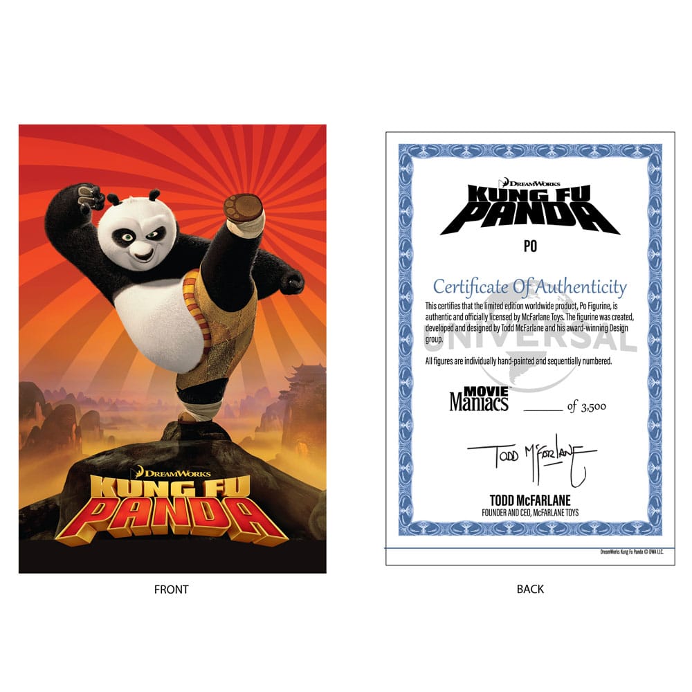 Kung Fu Panda statuette PVC Movie Maniacs Po 17 cm