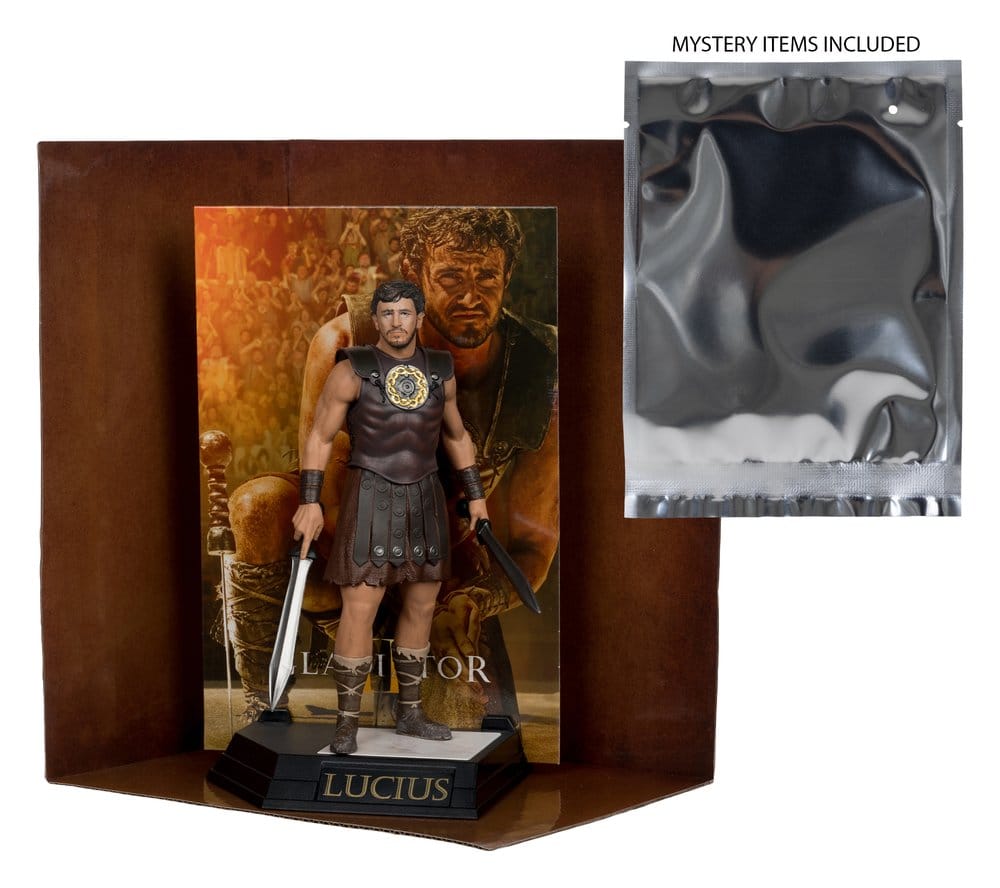 Gladiator 2 figurine Movie Maniacs Lucius 16 cm