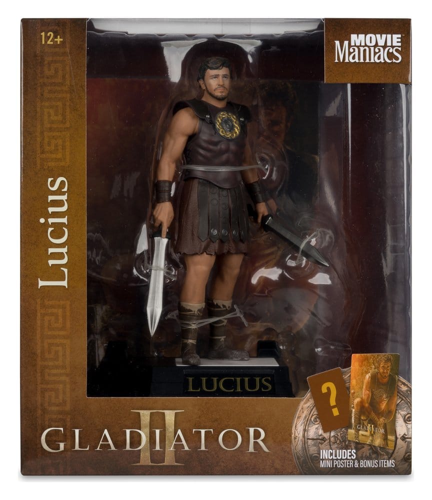 Gladiator 2 figurine Movie Maniacs Lucius 16 cm