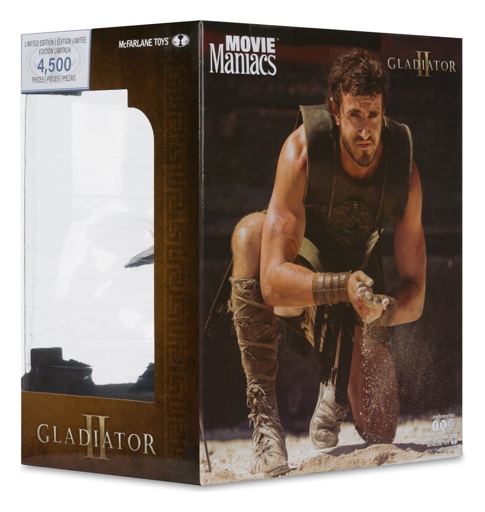 Gladiator 2 figurine Movie Maniacs Lucius 16 cm