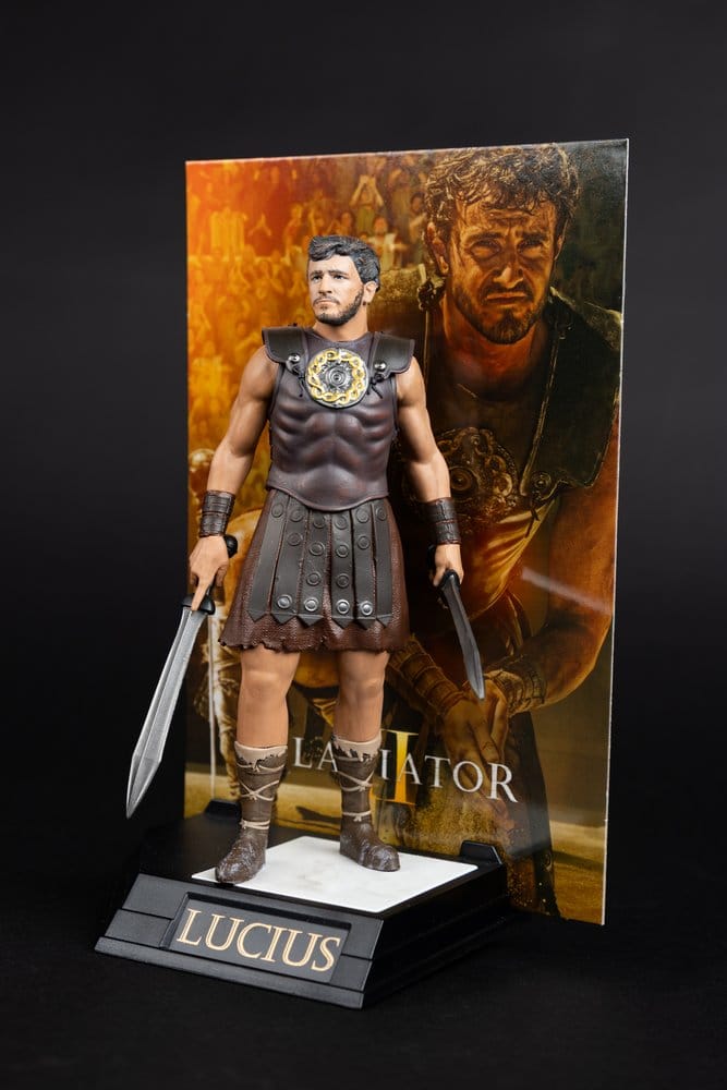 Gladiator 2 figurine Movie Maniacs Lucius 16 cm