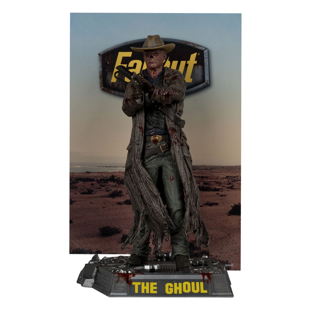 Fallout pack 4 statuettes PVC Movie Maniacs Lucy, Maximus, The Ghoul & Vault Boy 15 cm