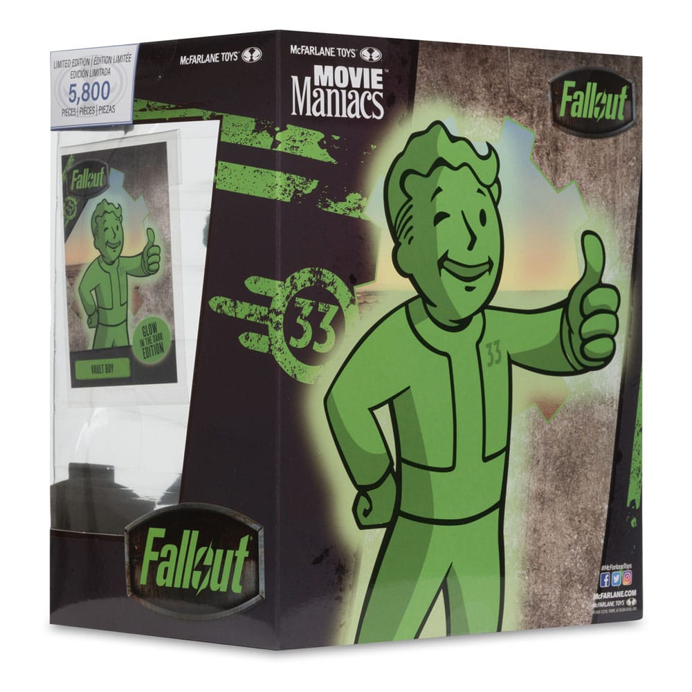 Fallout statuette PVC Movie Maniacs Vault Boy 13 cm