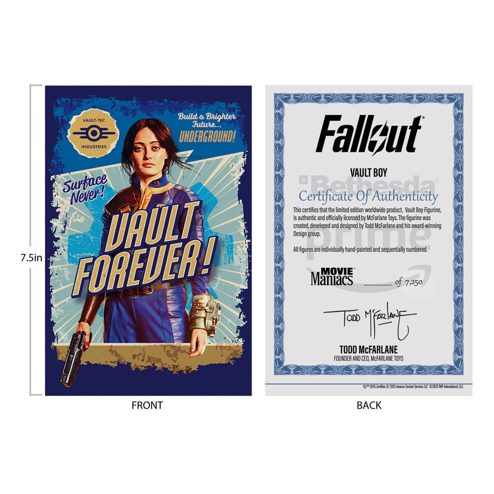 Fallout figurine Movie Maniacs Vault Boy Version 2 14 cm