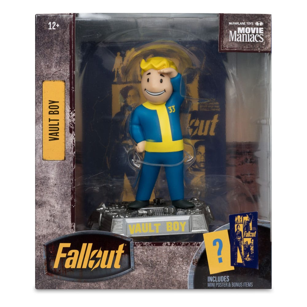 Fallout figurine Movie Maniacs Vault Boy Version 3 14 cm
