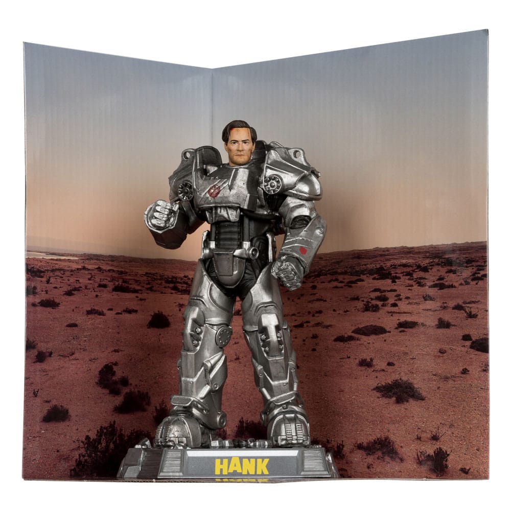 Fallout figurine Movie Maniacs Hank Maclean (Season 2) (Red Platinum Edition) 17 cm