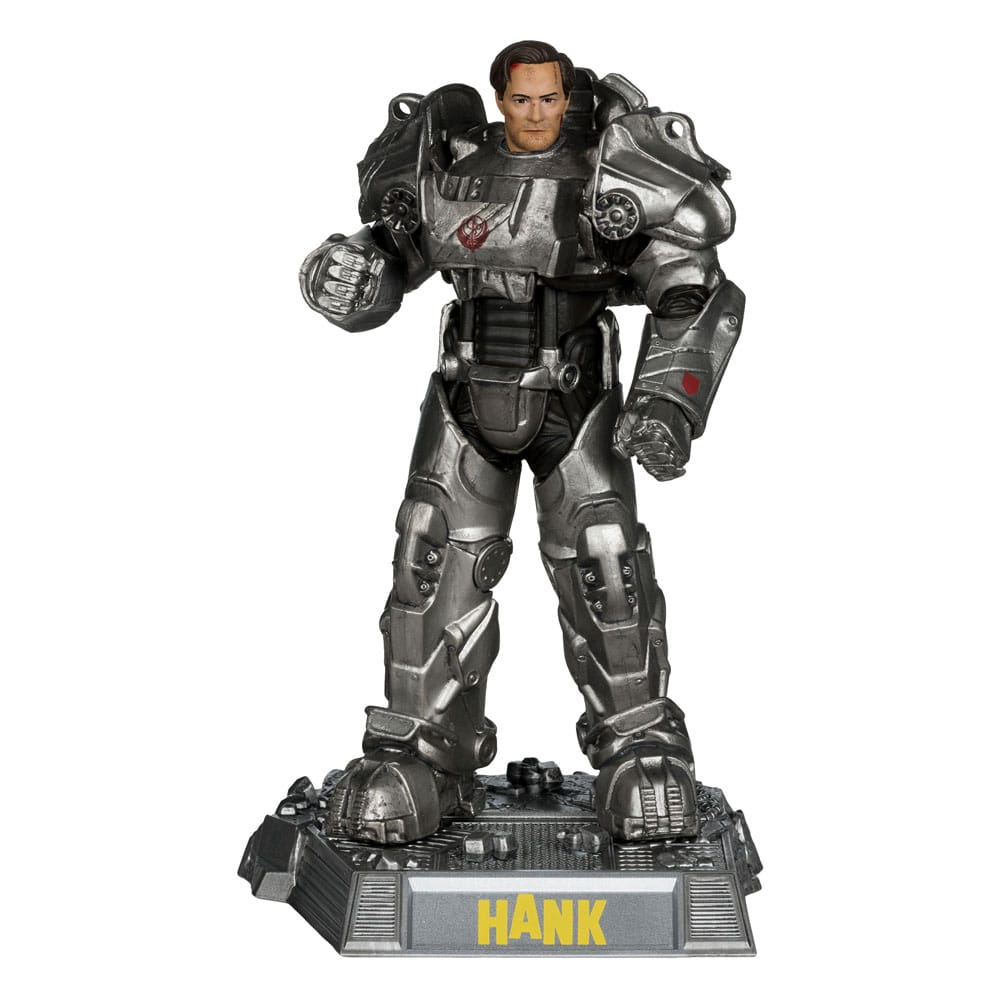 Fallout figurine Movie Maniacs Hank Maclean (Season 2) (Red Platinum Edition) 17 cm