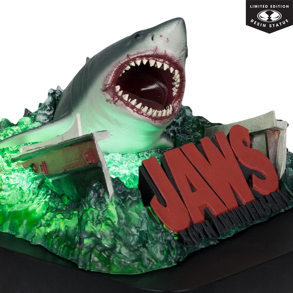 Les Dents de la mer statuette 1/48 Polyrésine Jaws (50th Anniversary) 25 cm