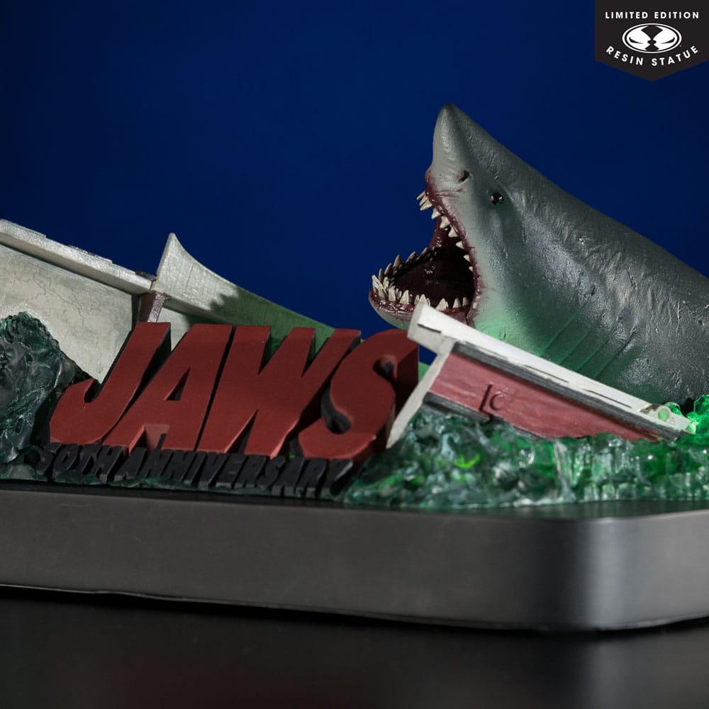 Les Dents de la mer statuette 1/48 Polyrésine Jaws (50th Anniversary) 25 cm