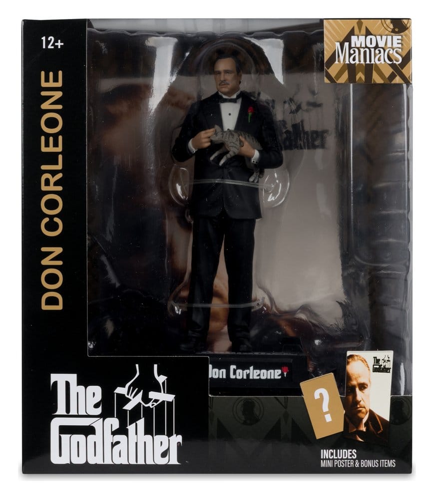 Le Parrain Movie Maniacs figurine Don Corleone 17 cm