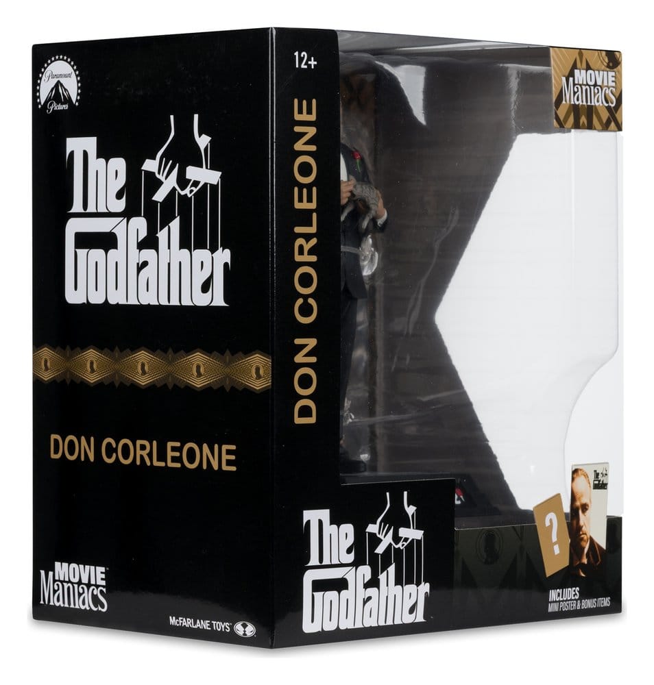 Le Parrain Movie Maniacs figurine Don Corleone 17 cm