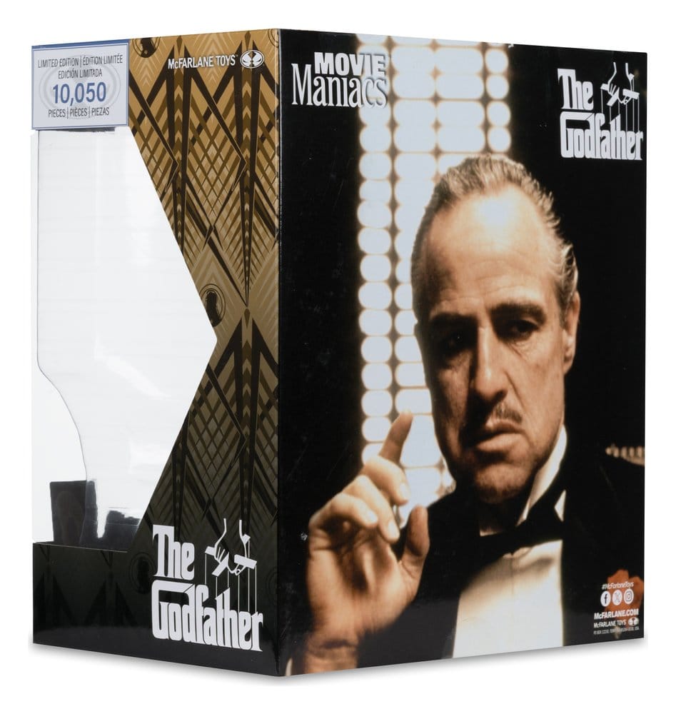 Le Parrain Movie Maniacs figurine Don Corleone 17 cm
