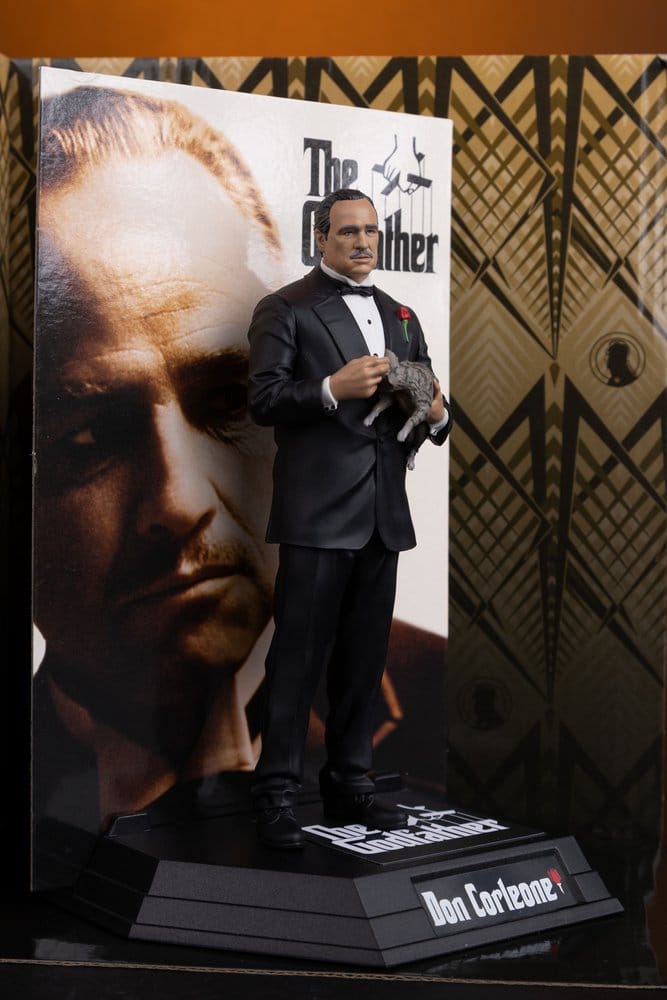 Le Parrain Movie Maniacs figurine Don Corleone 17 cm