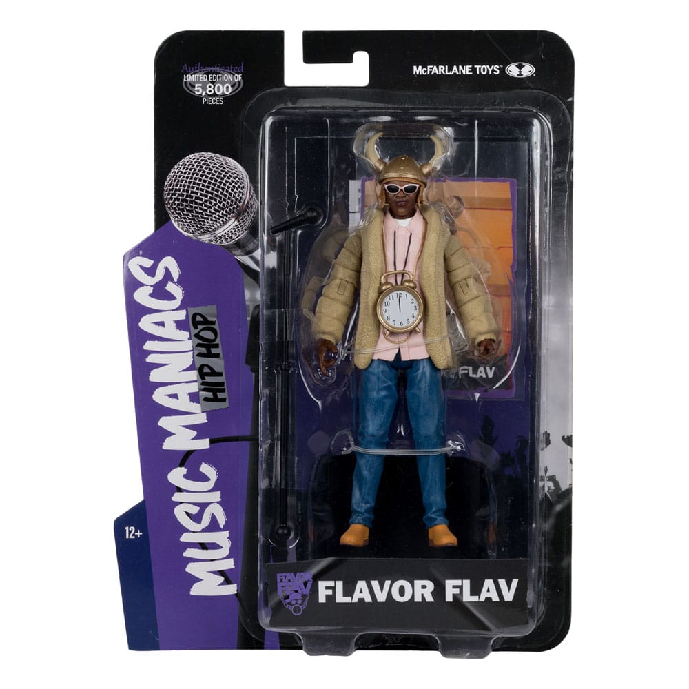 Music Maniacs Hip Hop figurine Flavor Flav 16 cm