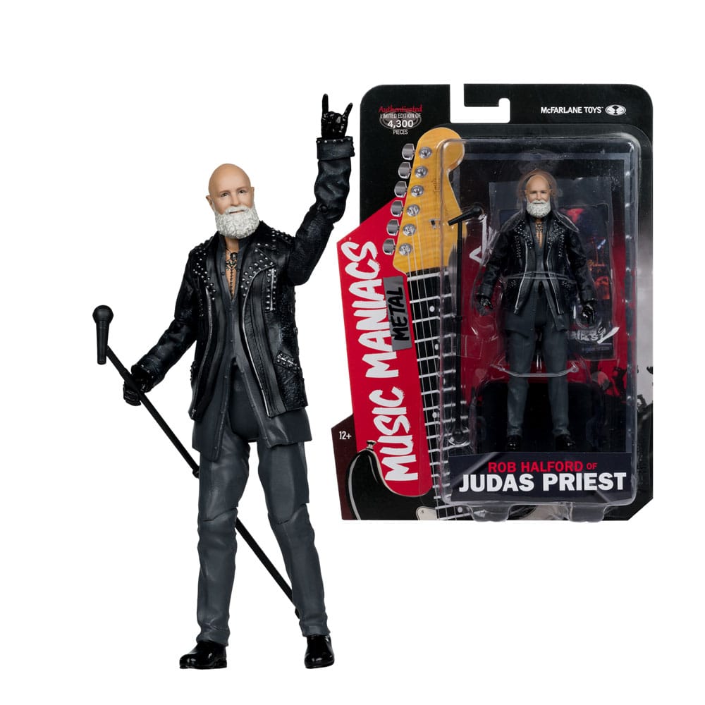 Judas Priest Music Maniacs Heavy Metal figurine Rob Halford 15 cm