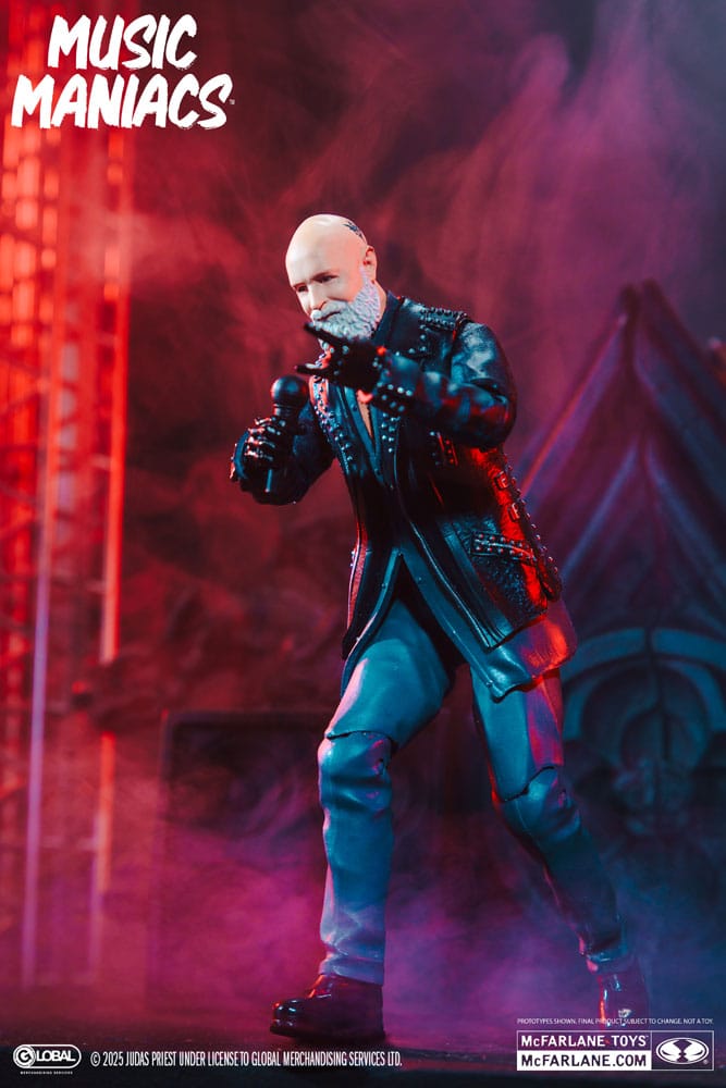 Judas Priest Music Maniacs Heavy Metal figurine Rob Halford 15 cm
