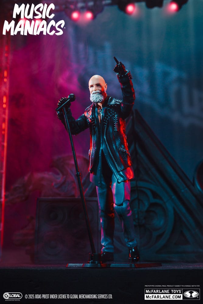 Judas Priest Music Maniacs Heavy Metal figurine Rob Halford 15 cm