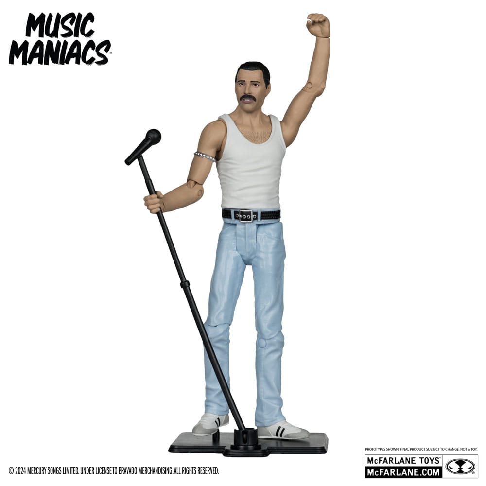 Music Maniacs Rock figurine Freddy Mercury 15 cm