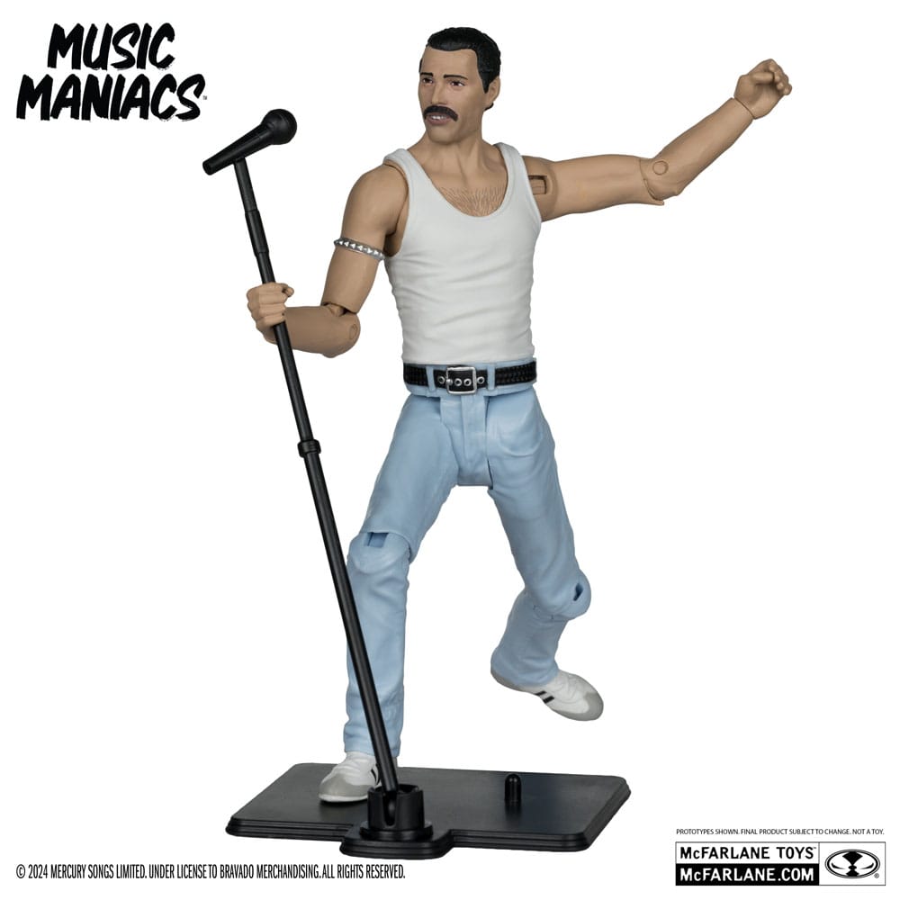 Music Maniacs Rock figurine Freddy Mercury 15 cm