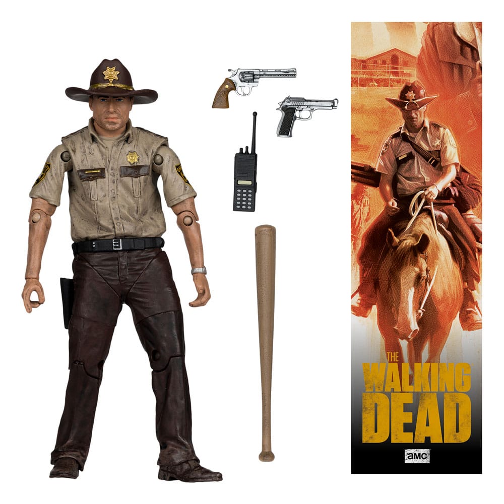 The Walking Dead  figurine Rick Grimes (Season 1) 13 cm