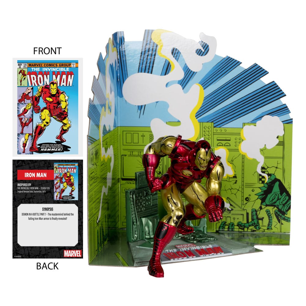 Marvel PVC statuette PVC 1/10 Iron Man (The Invincible Iron Man #126) 11 cm