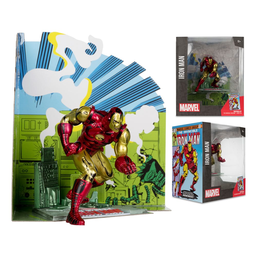 Marvel PVC statuette PVC 1/10 Iron Man (The Invincible Iron Man #126) 11 cm