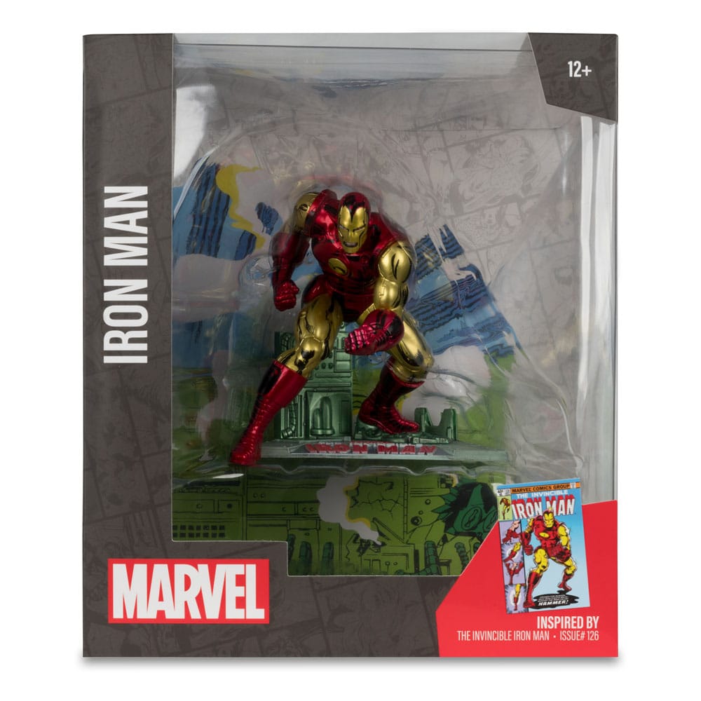 Marvel PVC statuette PVC 1/10 Iron Man (The Invincible Iron Man #126) 11 cm