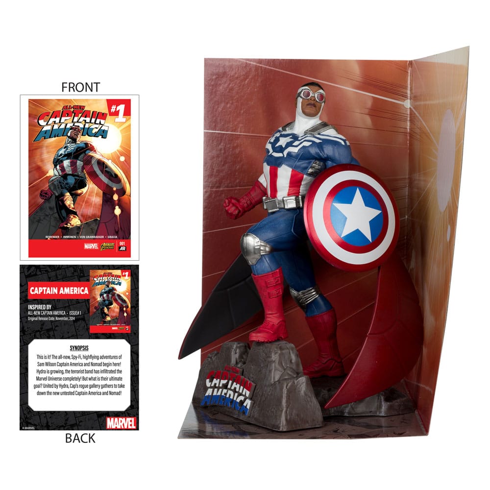 Marvel Collection statuette PVC 1/10 Captain America (All-New Captain America #1) 17 cm