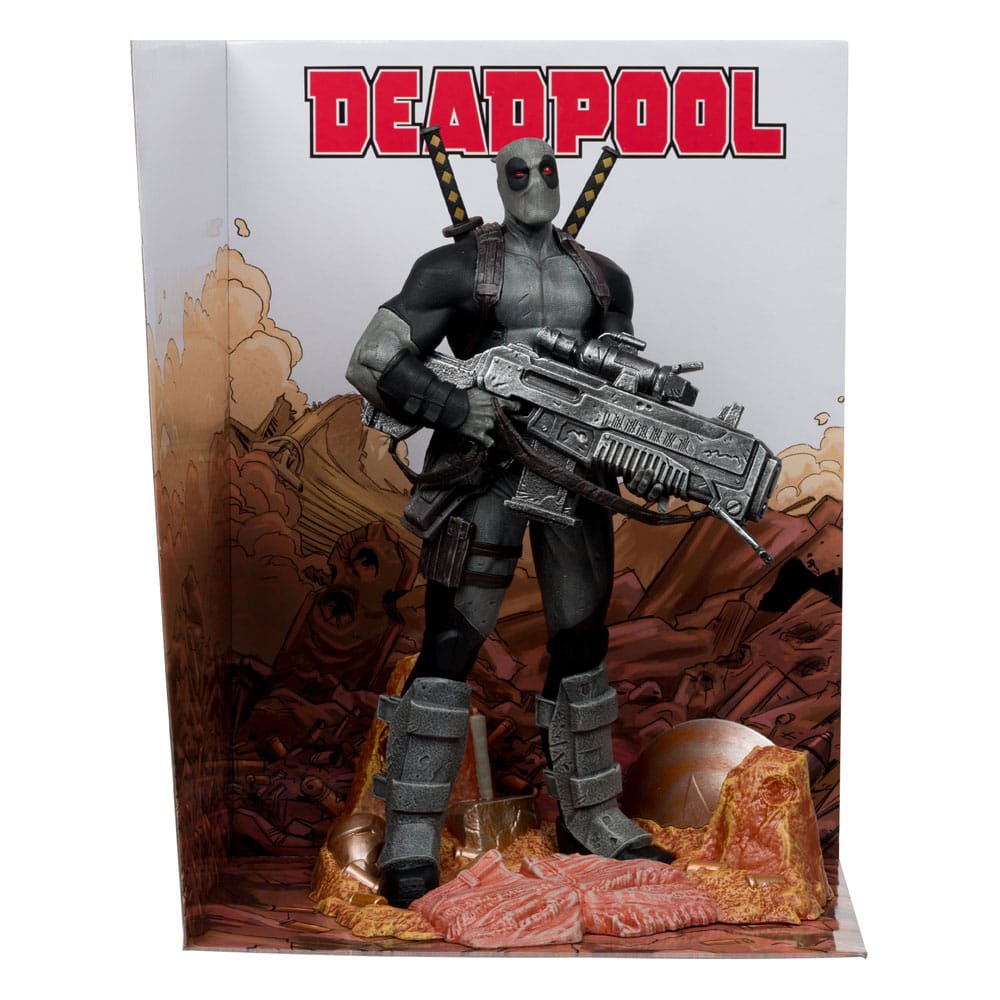 Marvel Collection statuette PVC 1/6 Deadpool (Deadpool #1)(Grey Suit Chase) 27 cm