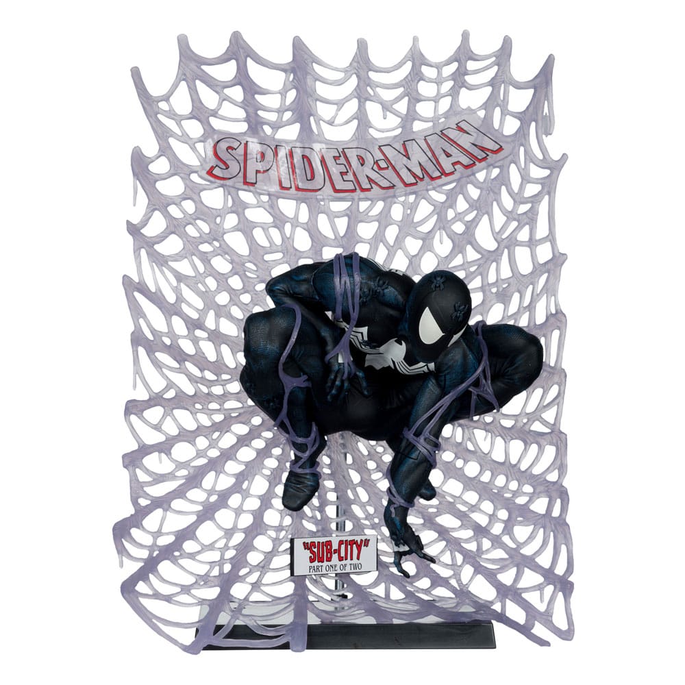 Marvel Collection statuette PVC 1/6 Spider-Man (Spider-Man #1)(Black Suit)(Chase) 15 cm