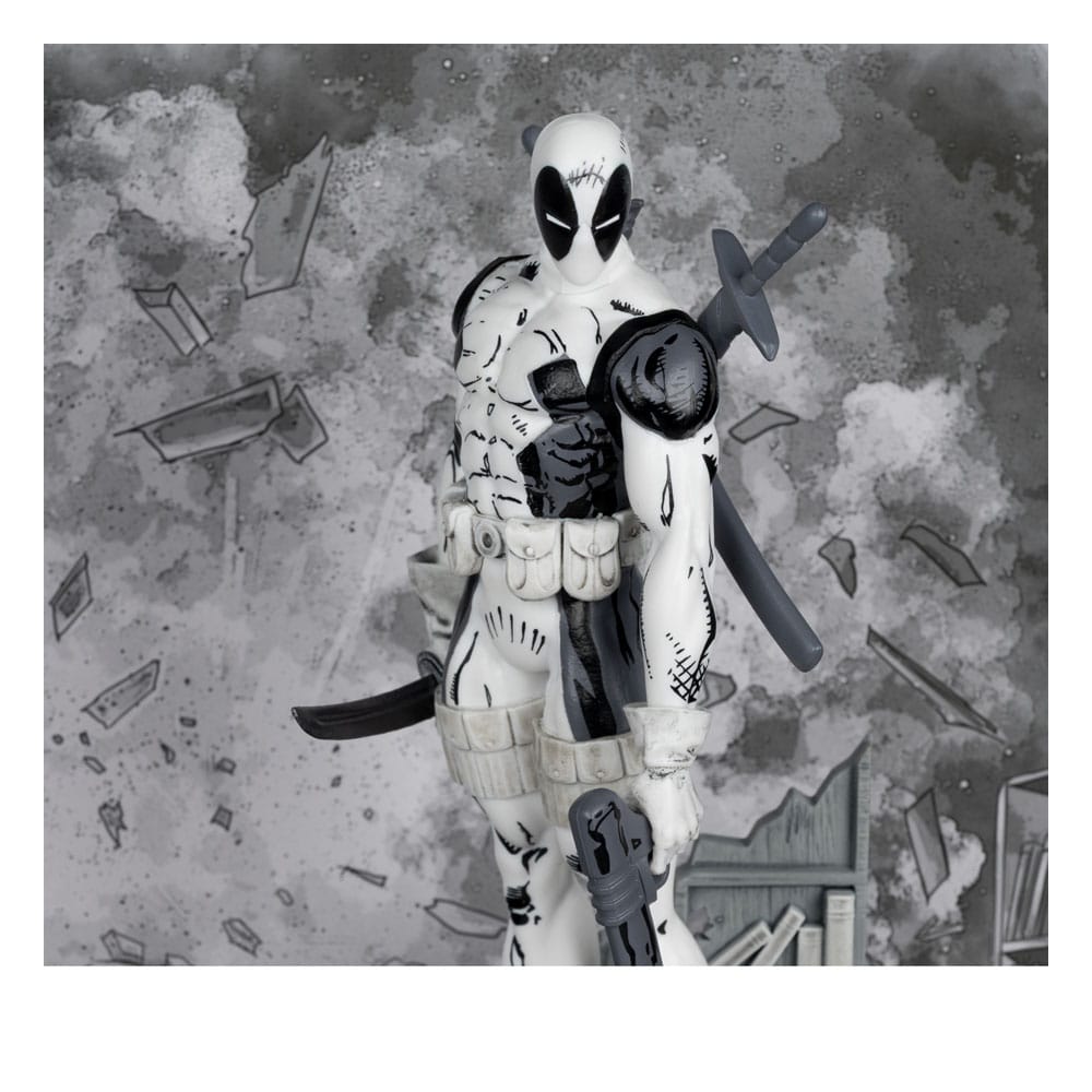 Marvel Collection statuette PVC 1/10 Deadpool (The New Mutants #98) (Line Art) (Gold Label) 17 cm