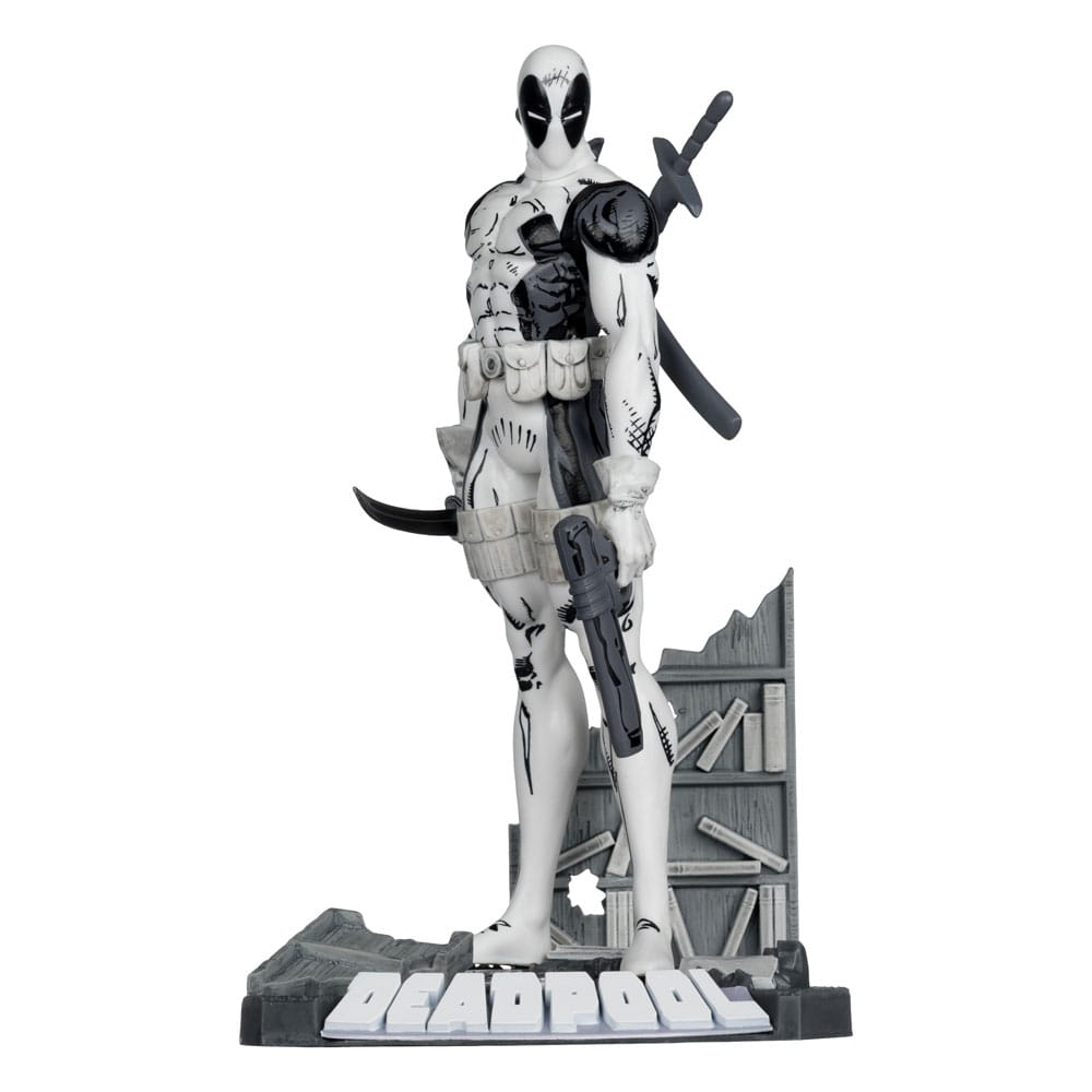 Marvel Collection statuette PVC 1/10 Deadpool (The New Mutants #98) (Line Art) (Gold Label) 17 cm