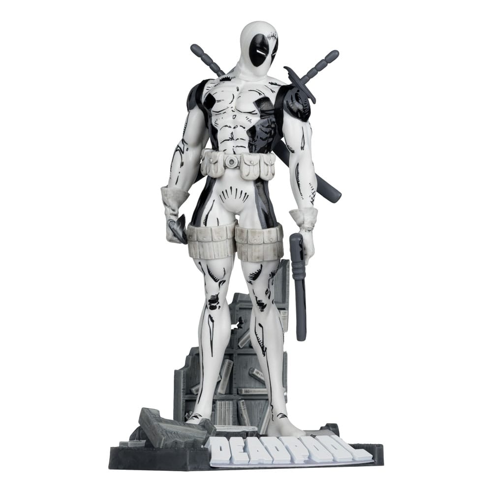 Marvel Collection statuette PVC 1/10 Deadpool (The New Mutants #98) (Line Art) (Gold Label) 17 cm