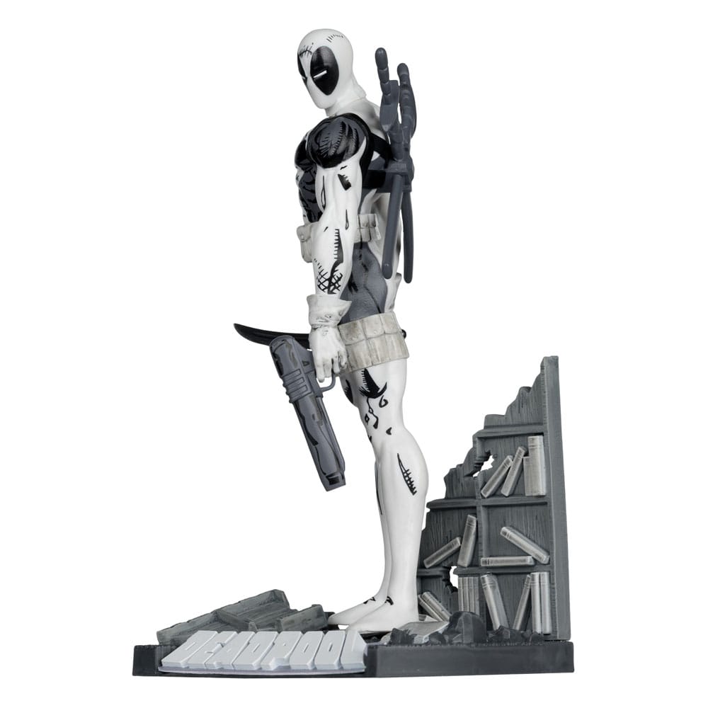 Marvel Collection statuette PVC 1/10 Deadpool (The New Mutants #98) (Line Art) (Gold Label) 17 cm