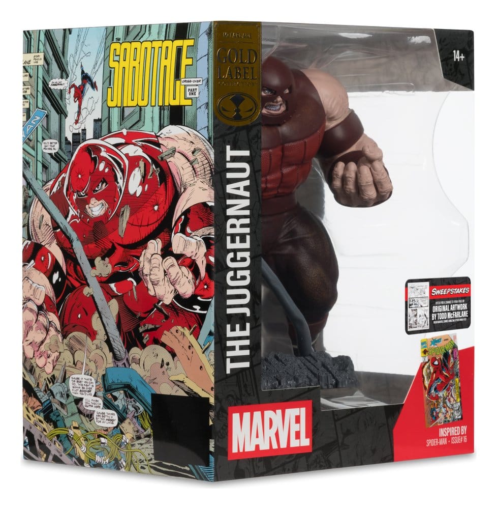 Marvel Collection statuette PVC 1/10 The Juggernaut (Spider-Man #16) Gold Label 17 cm