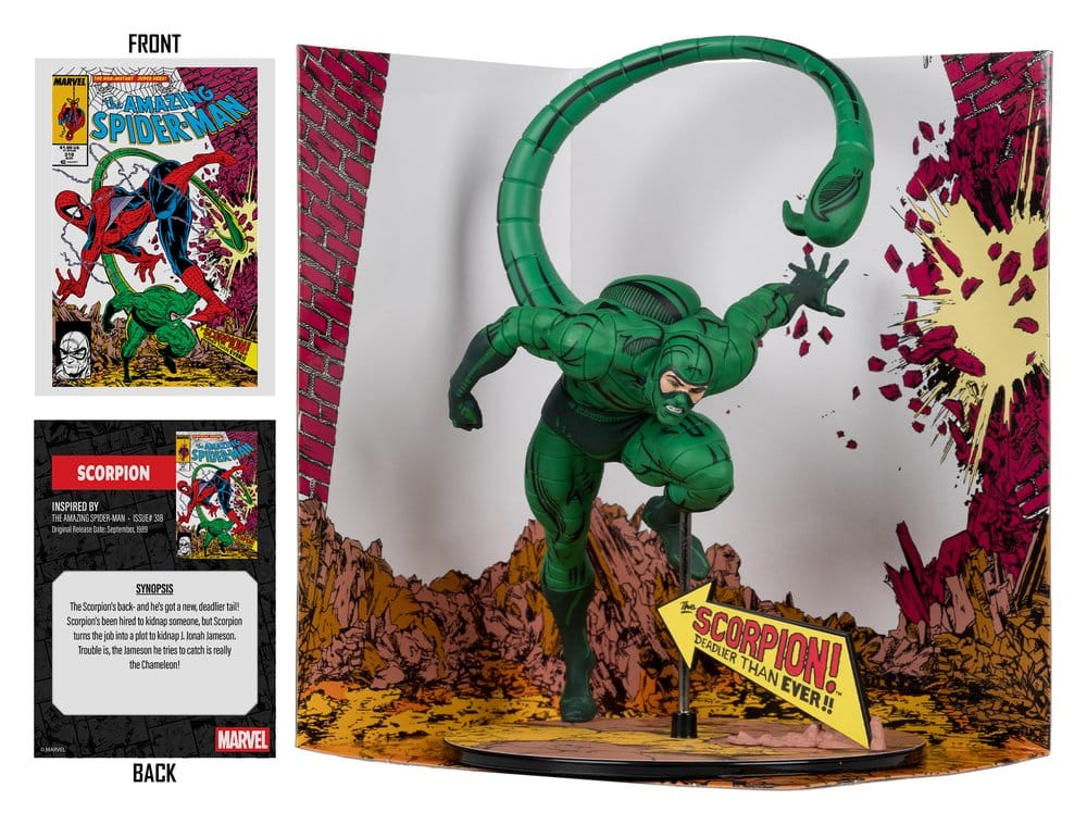 Marvel Collection figurine PVC 1/10 Scorpion (The Amazing Spider-Man #318) 17 cm