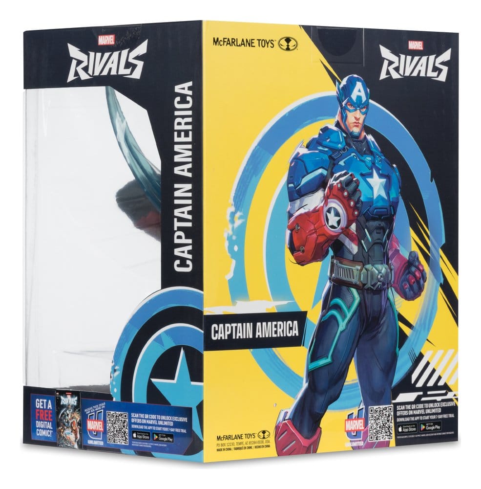 Marvel Rivals Collection figurine 1/10 Captain America 20 cm