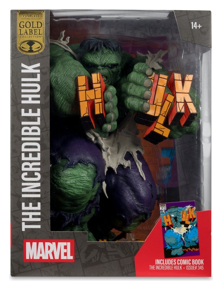 Marvel statuette PVC 1/6 Hulk (The Incredible Hulk #345) (Gold Label)