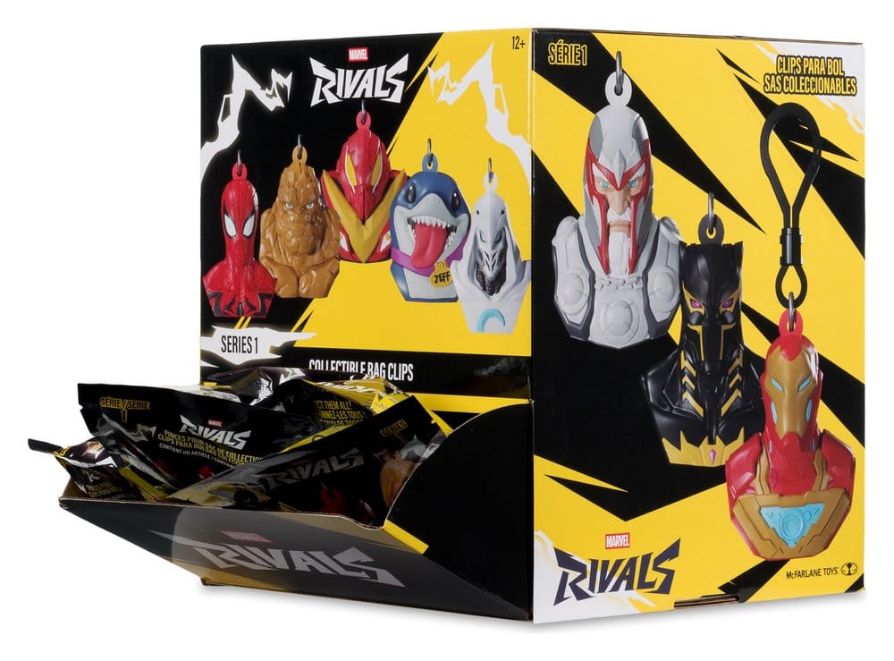 Marvel Rivals Porte-clés 6 cm Blind Bag Display (24)