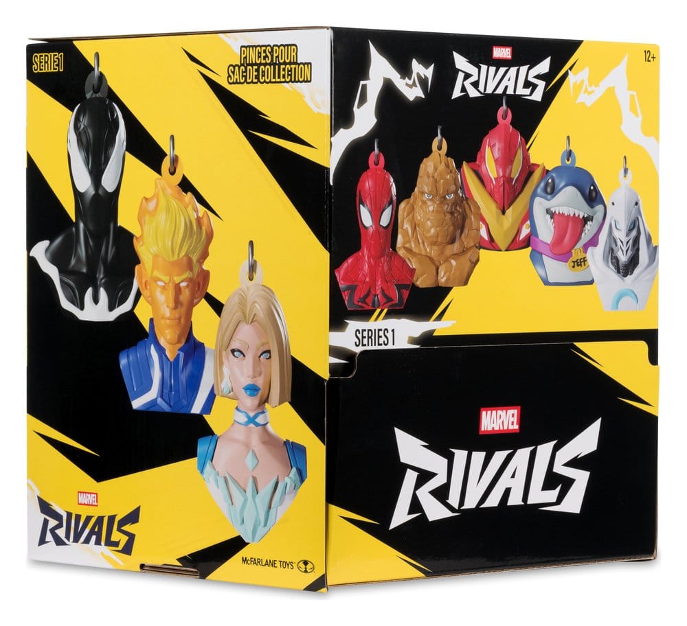 Marvel Rivals Porte-clés 6 cm Blind Bag Display (24)