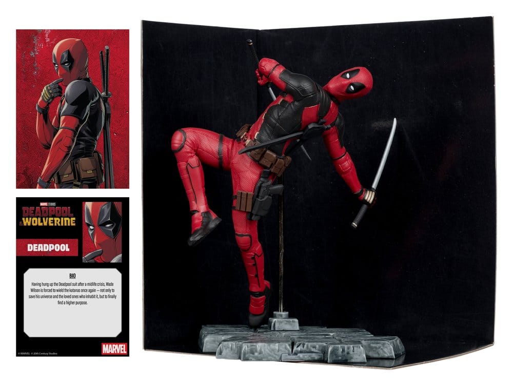Marvel Studios statuette 1/10 Deadpool (Deadpool & Wolverine) (Gold Label) 17 cm