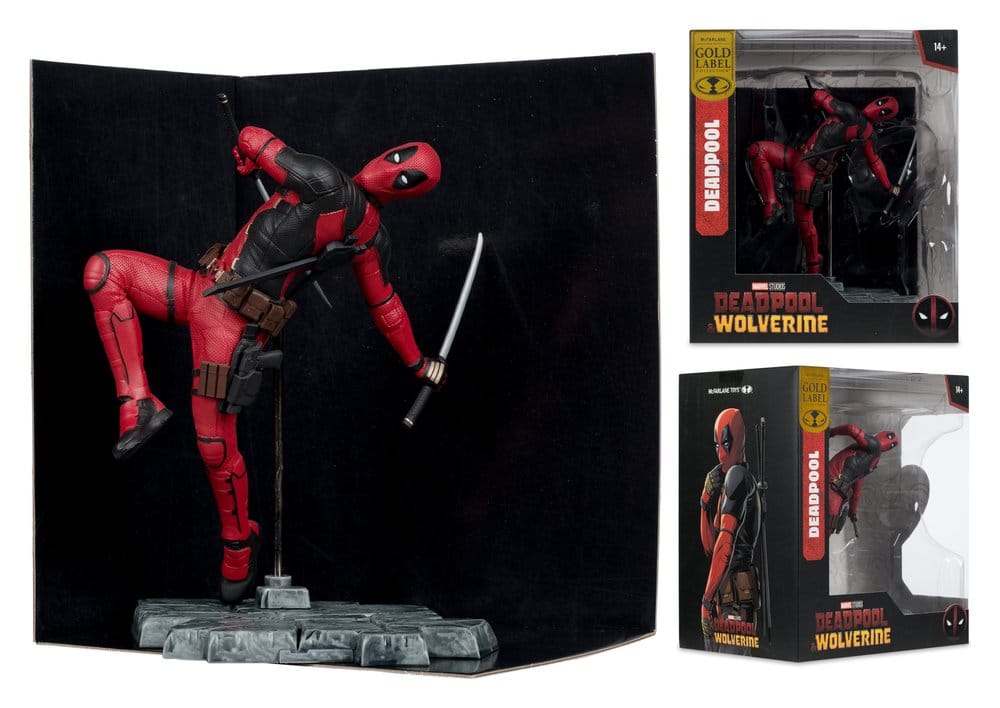 Marvel Studios statuette 1/10 Deadpool (Deadpool & Wolverine) (Gold Label) 17 cm