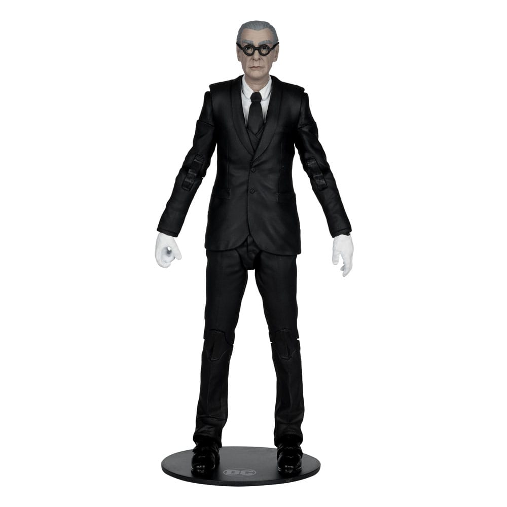 Batman Forever DC Multiverse figurine avec véhicule Alfred Pennyworth & Batmobile (Gold Label) 79 cm