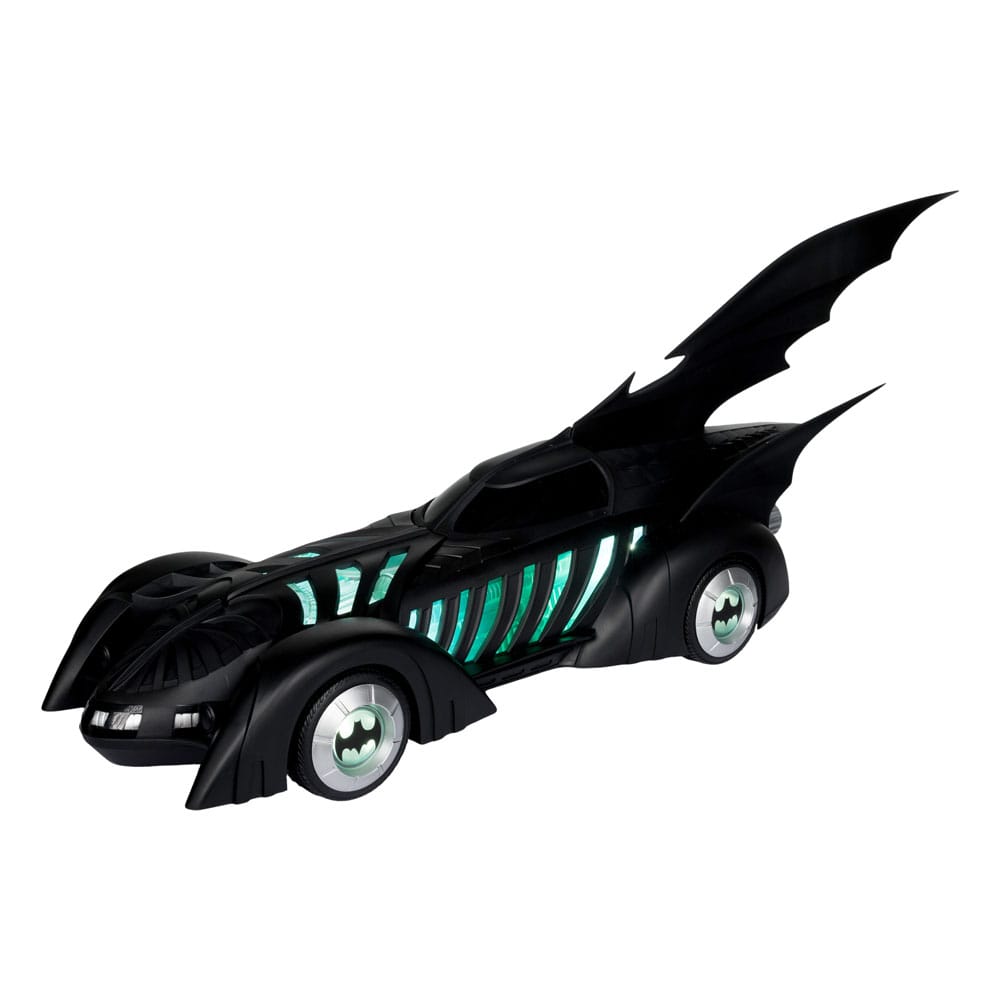 Batman Forever DC Multiverse figurine avec véhicule Alfred Pennyworth & Batmobile (Gold Label) 79 cm