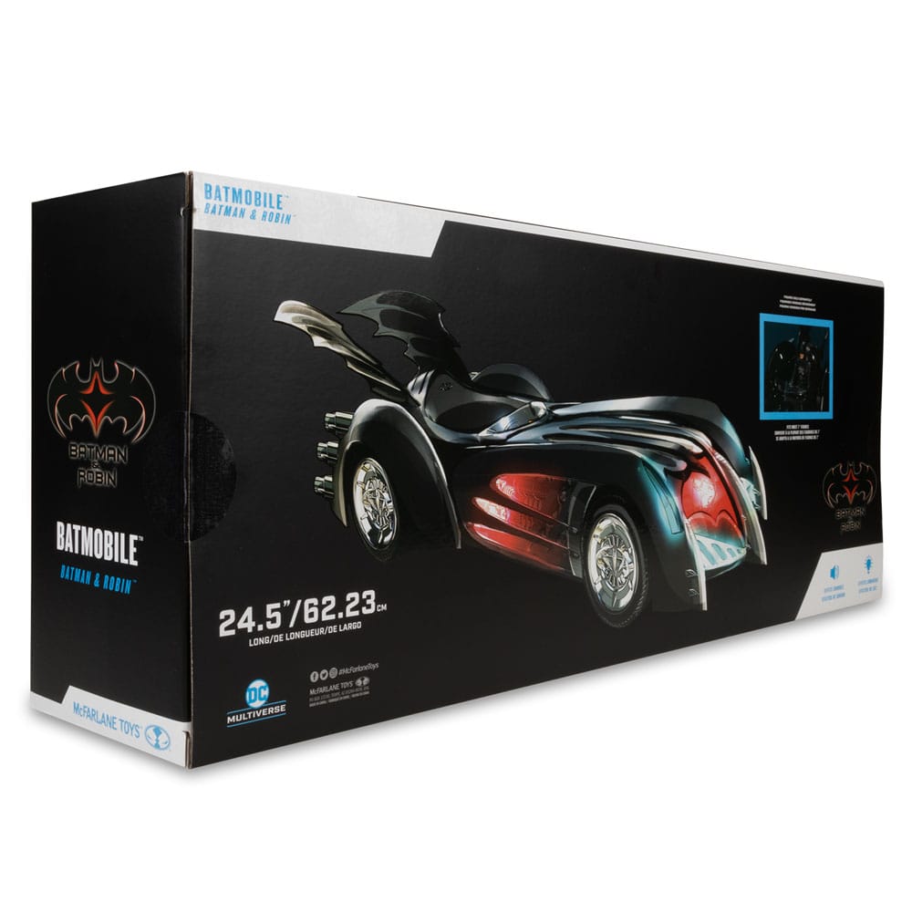 Batman & Robin DC Multiverse véhicule Batmobile 63 cm