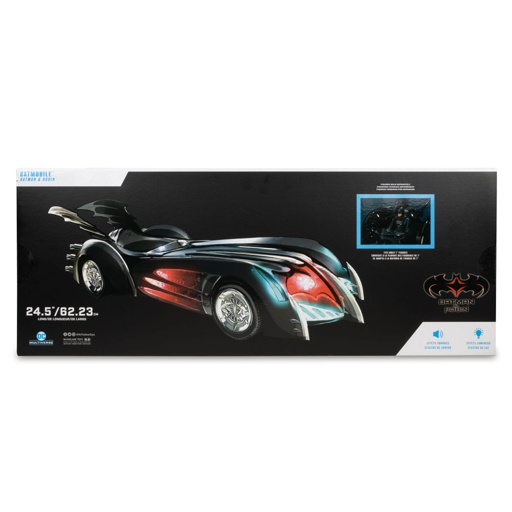 Batman & Robin DC Multiverse véhicule Batmobile 63 cm