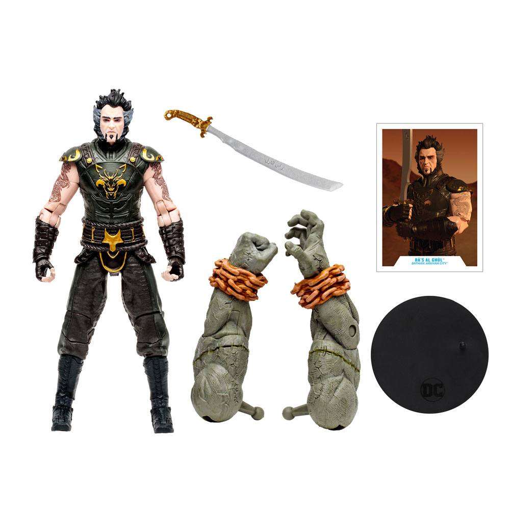 DC Gaming figurine Build A Ra's Al Ghul (Arkham City) 18 cm